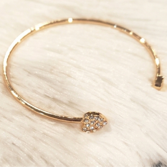 NEW Rhinestone Heart Bracelet - Picture 4 of 6